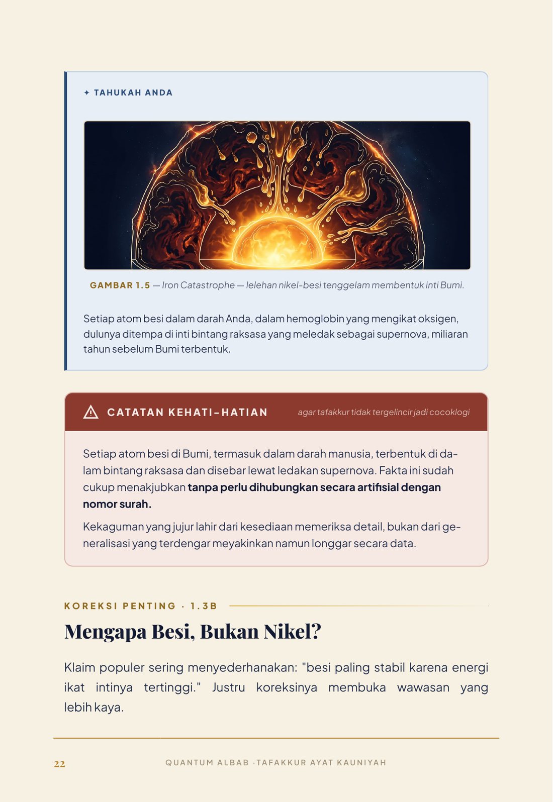 Halaman Iron Catastrophe buku Ayat-Ayat Kauniyah